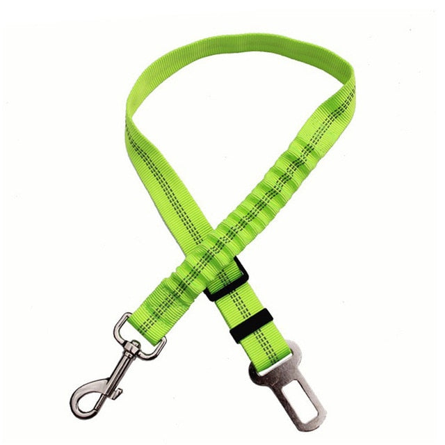 Adjustable Pet Seat Belt Elastic Reflective Car Safety Rope Dog Cat Supplies