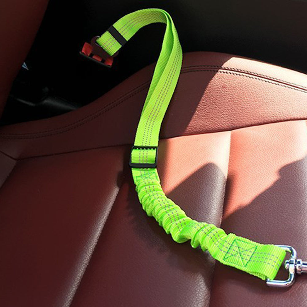 Adjustable Pet Seat Belt Elastic Reflective Car Safety Rope Dog Cat Supplies